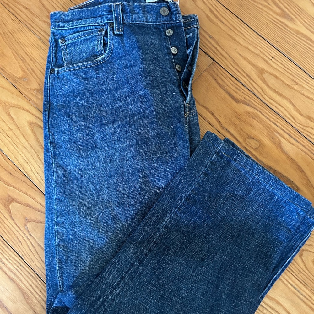 501 Button Fly Jeans